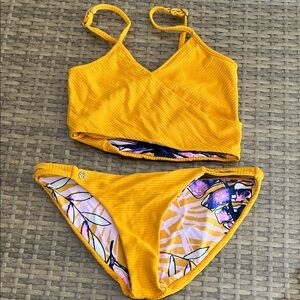 Maajj Reversible Ribbed Bikini Set Medium EUC